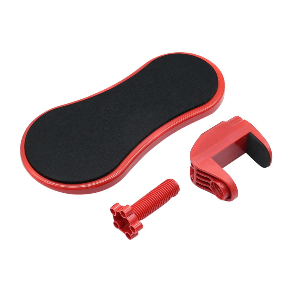 Computer Arm Rest For Desk Adjustable Ergonomic Wrist Rest Support For Keyboard Armrest Extender Rotating Mouse Pad Holder - Makschill