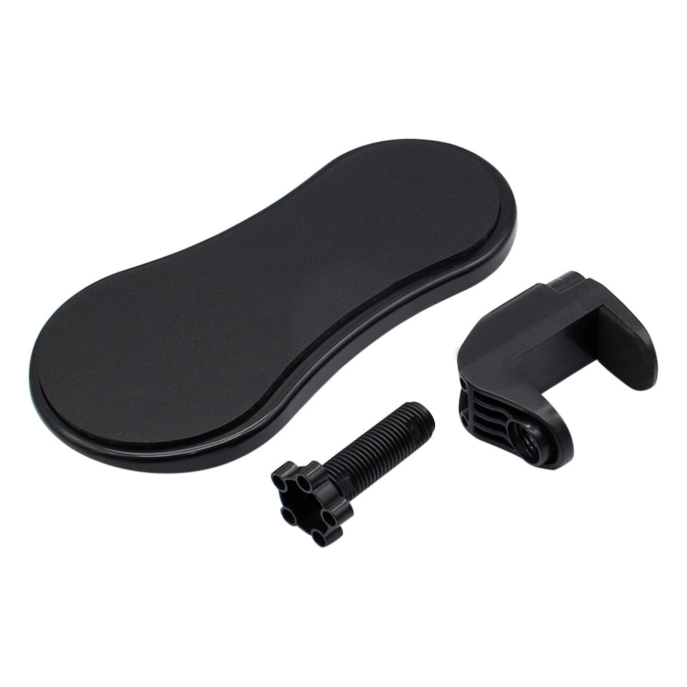 Computer Arm Rest For Desk Adjustable Ergonomic Wrist Rest Support For Keyboard Armrest Extender Rotating Mouse Pad Holder - Makschill