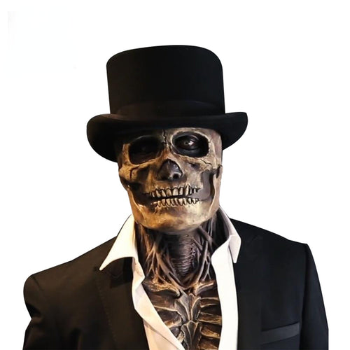 Halloween Makschill - 3D Skull Outfit