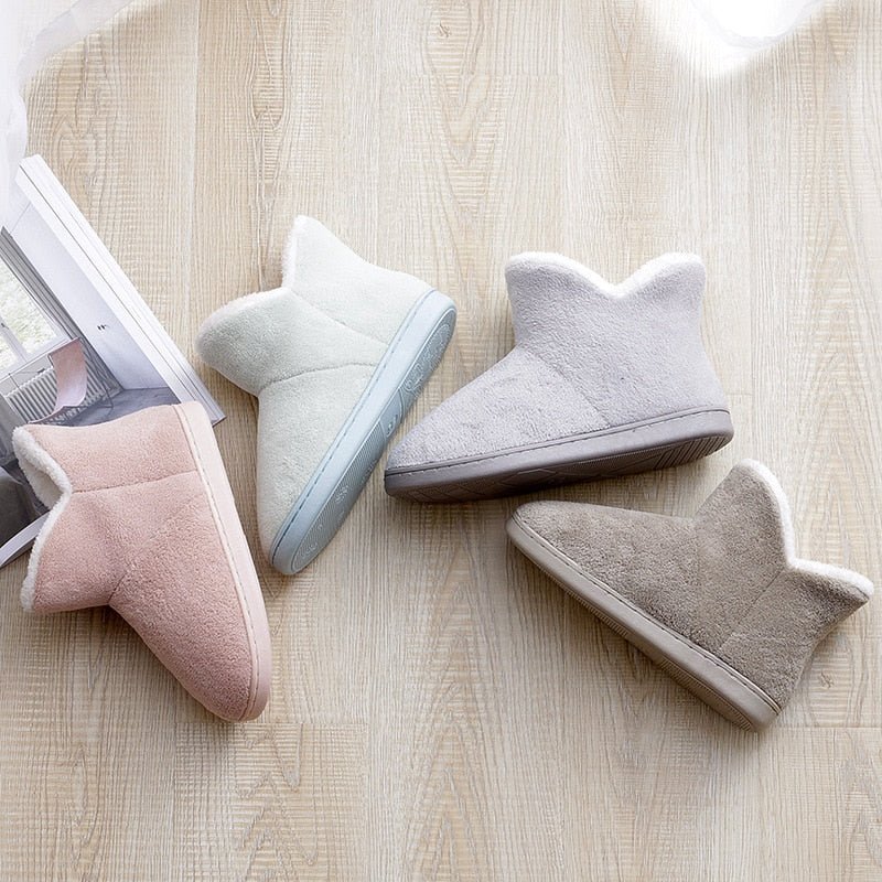 FluffyShoe™ - Varme innesko - Makschill