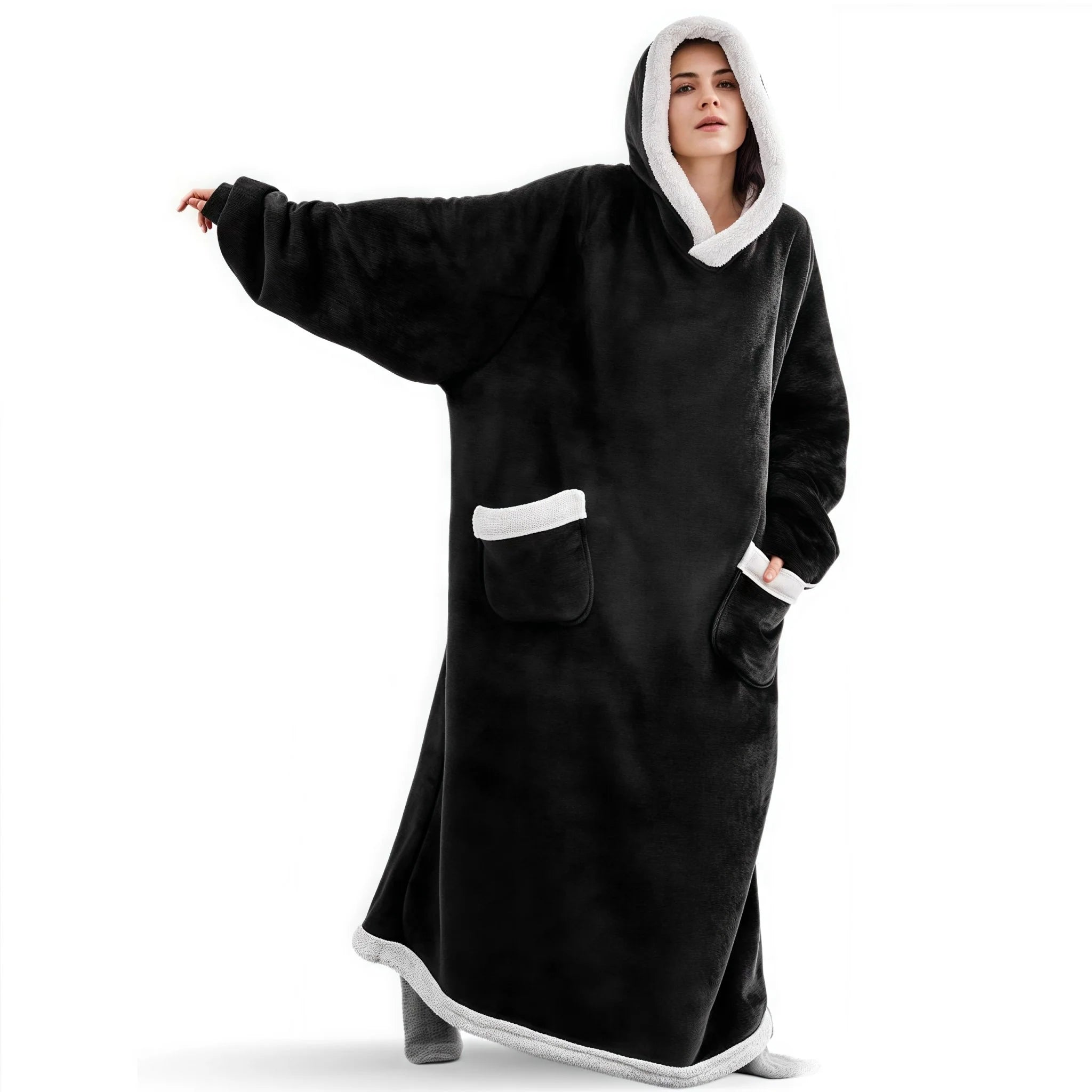 MegaHoodie i svart